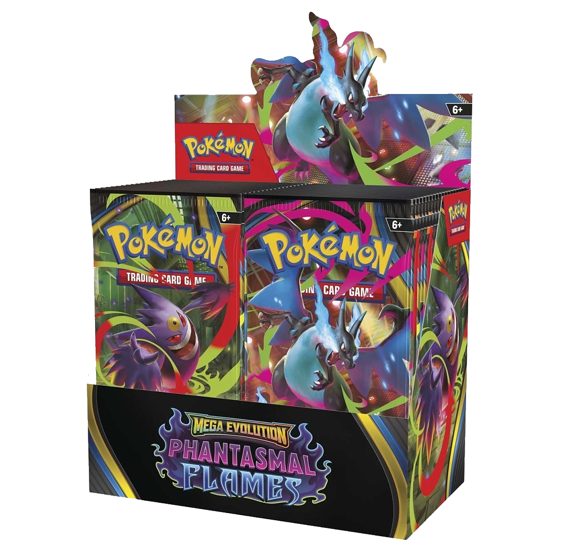 Pokemon Trading Card Game Mega Evolution 2 Phantasmal Flames Booster Box